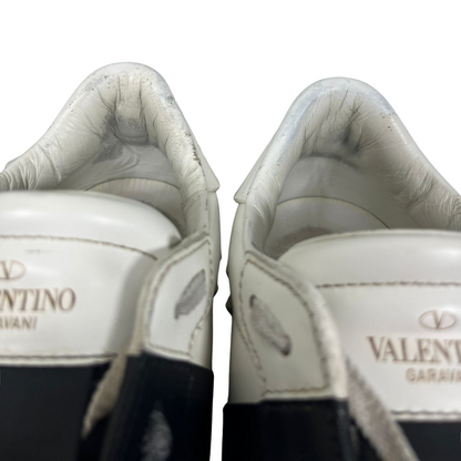 Valentino Garavani Open Sneakers (White Black)