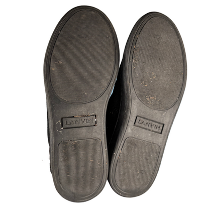 Lanvin Cap-Toe Sneakers (Black)