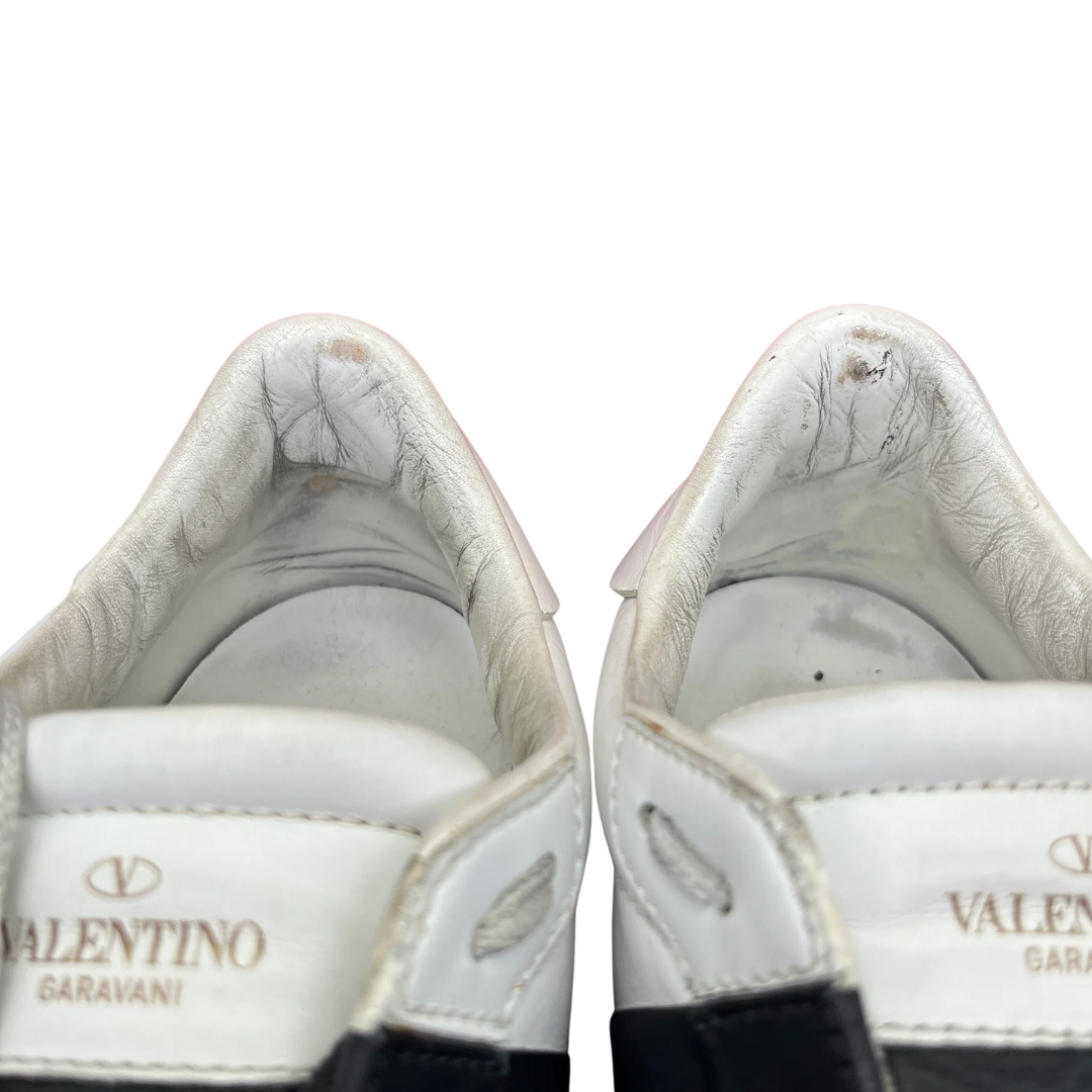 Valentino Garavani Open Sneakers (White Black)