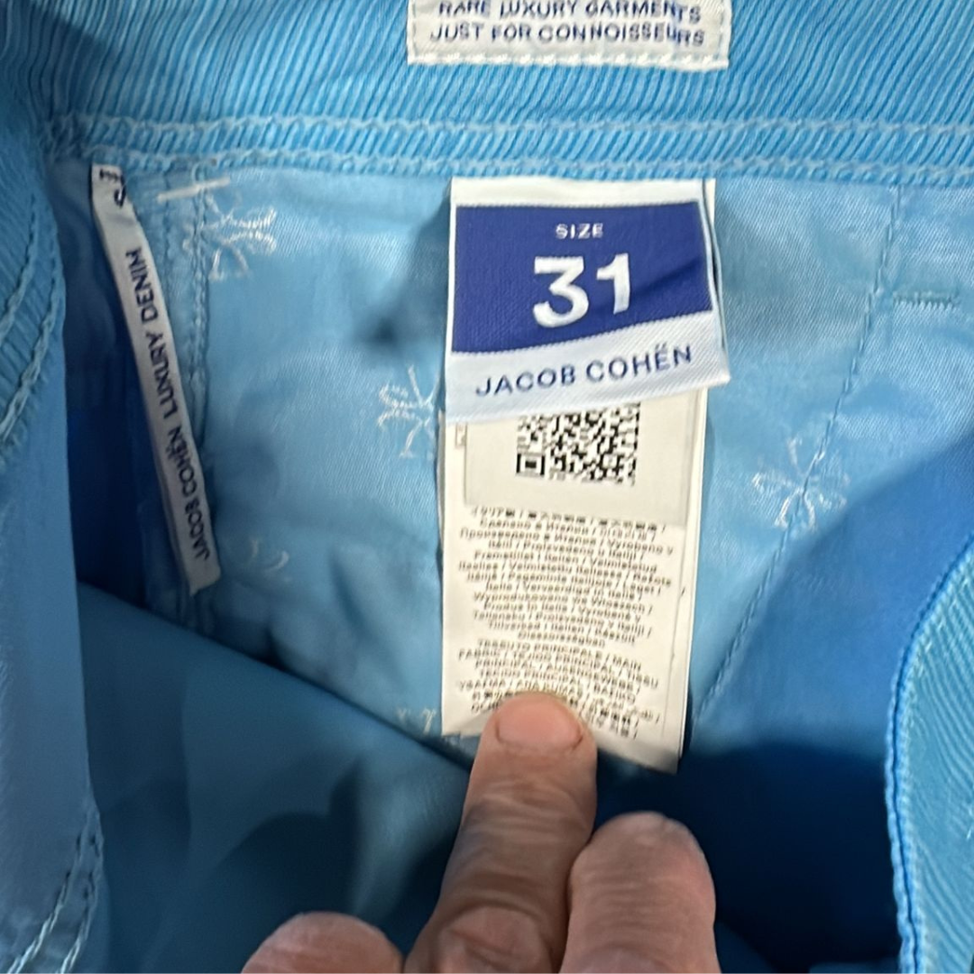 Jacob Cohën Lou Bermuda Shorts (Blue) (New)