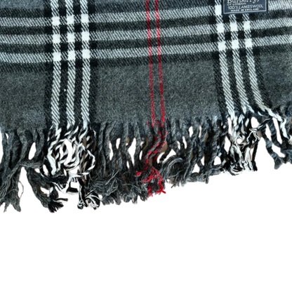 Burberry Scarf (Dark Grey) (Vintage)