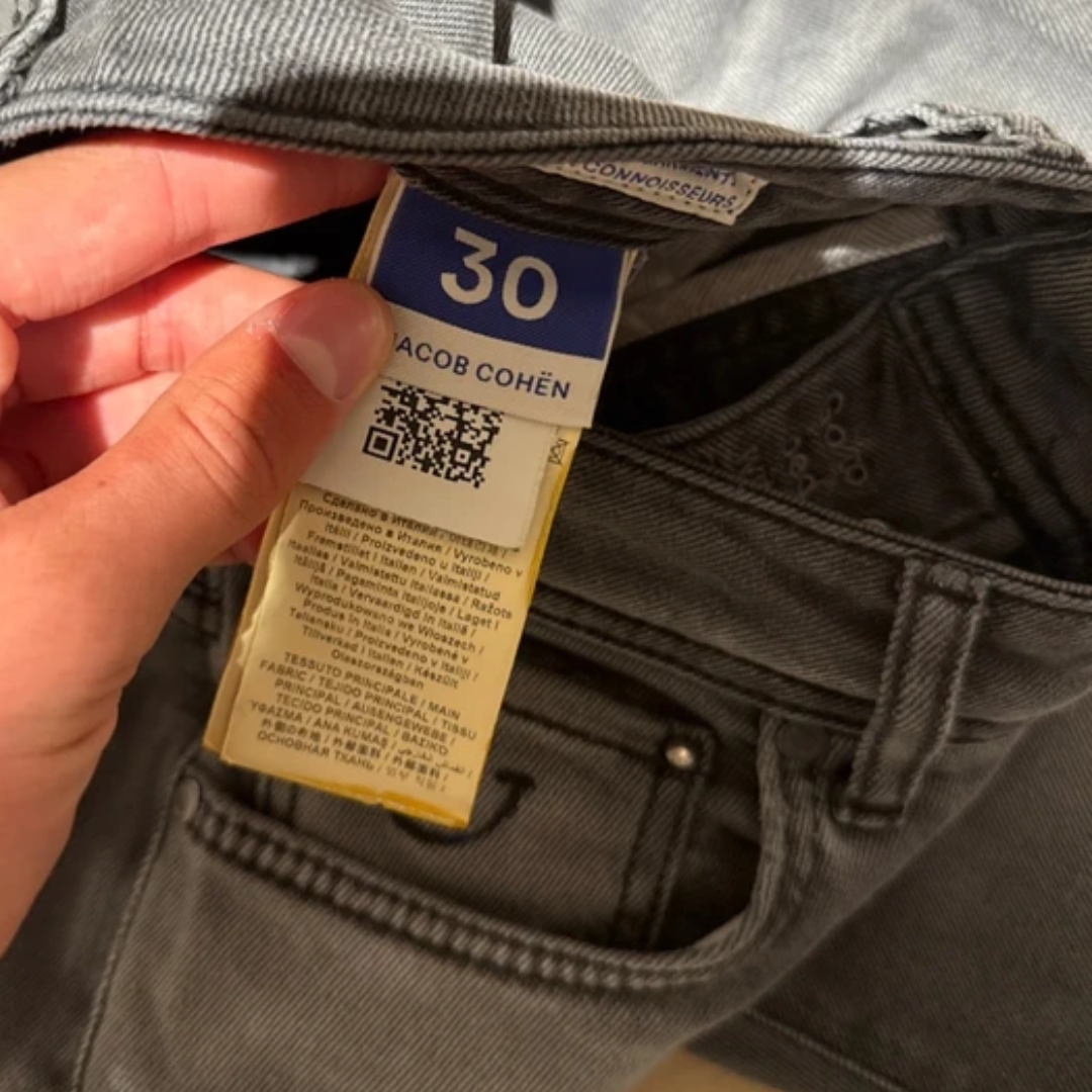 Jacob Cohën Nick Slim Fit Jeans (Grey)