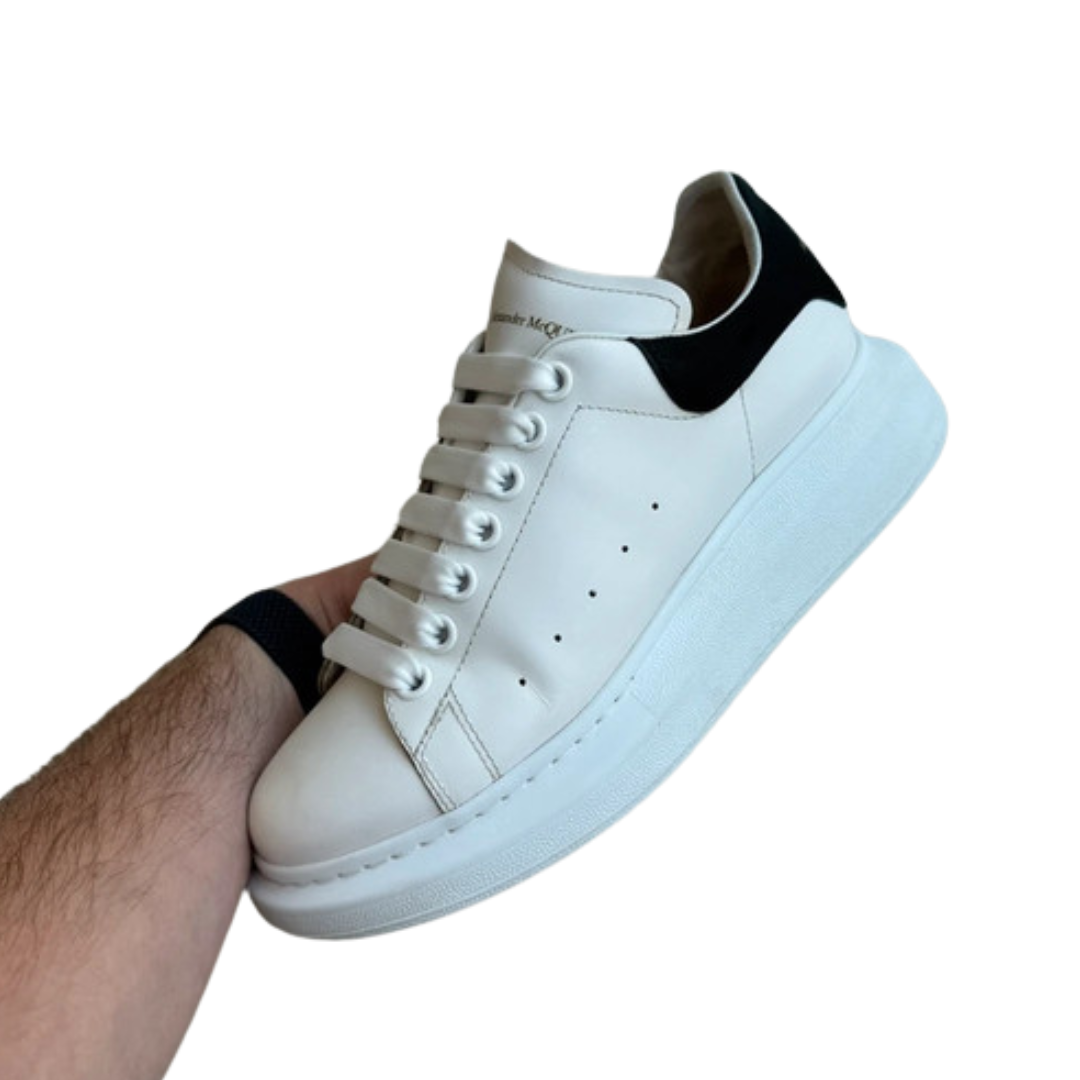 Alexander Mcqueen Sneakers (White Black) (Womens)