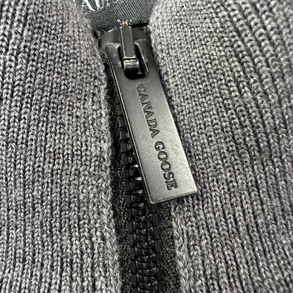 Canada Goose Hybrid Cardigan Jacket (Dark Grey)