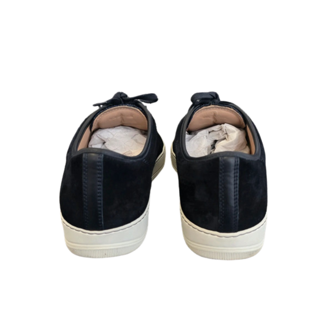 Lanvin Cap Toe Sneakers (Navy)