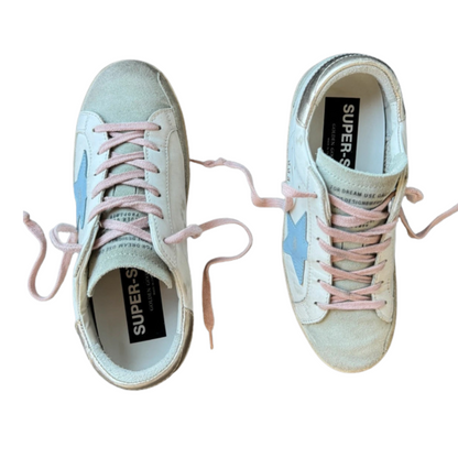 Golden Goose Superstar Sneakers (Multi/White)