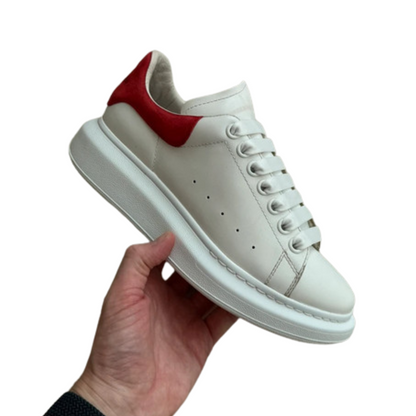 Alexander Mcqueen Sneakers (White Red) (Womens)