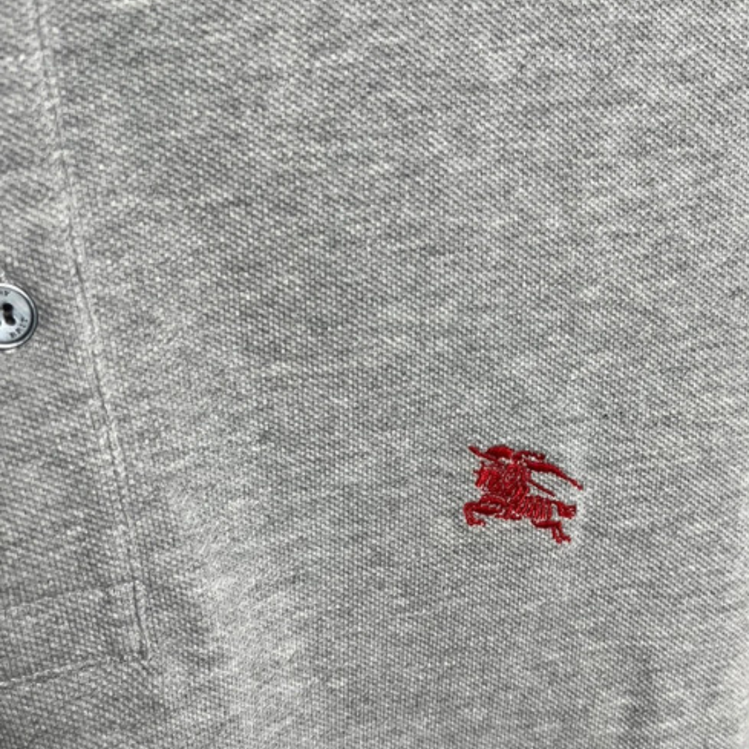 Burberry Polo Shirt (Grey)