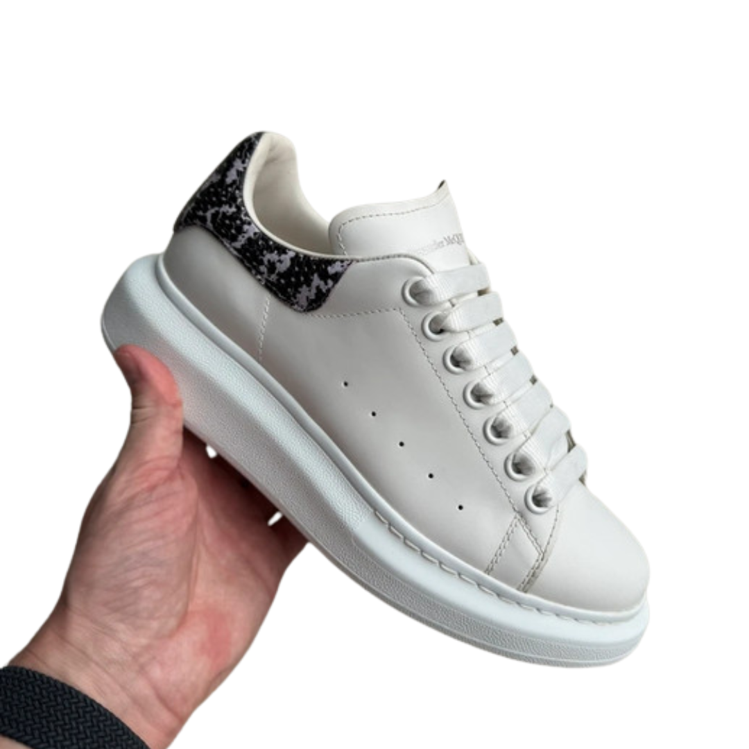 Alexander Mcqueen Sneakers (Python Print Heel) (Womens)