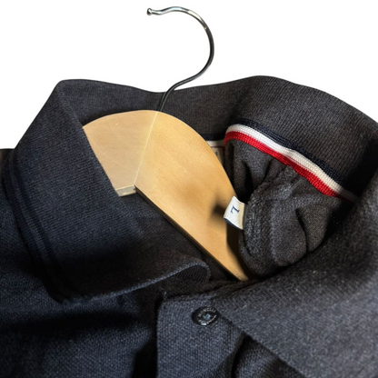 Moncler Maglia Polo Shirt (Dark Grey)