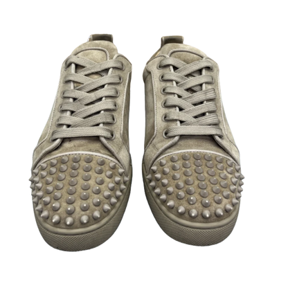 Christian Louboutin Louis Junior Spike Sneakers (Beige)
