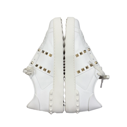 Valentino Open Sneakers (White) (Womens)
