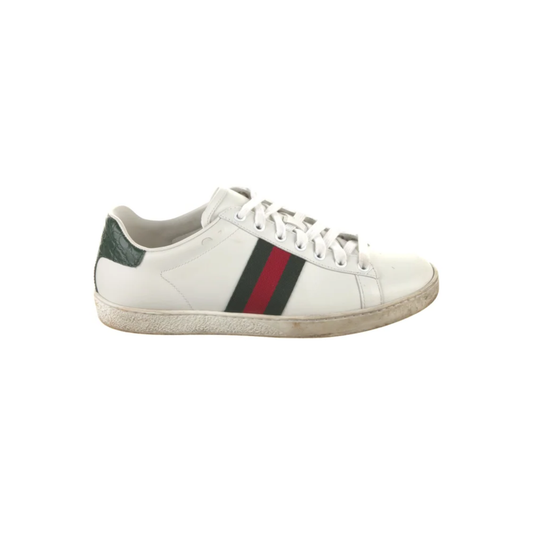 Gucci Ace Sneakers (White)
