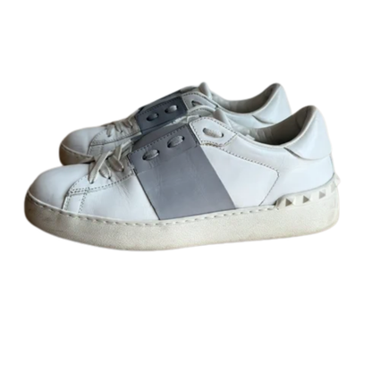 Valentino Open Sneakers (White) (Womens)