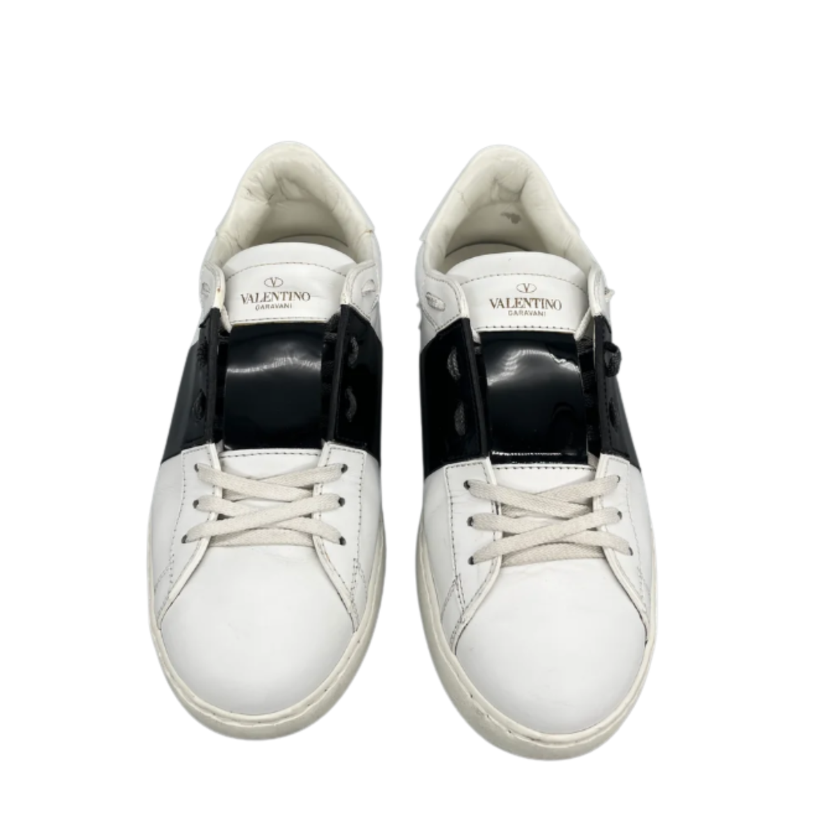 Valentino Garavani Open Sneakers (White Black)