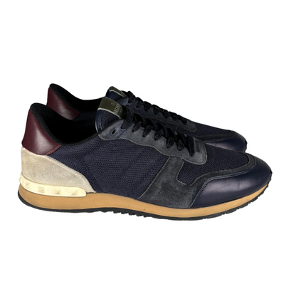 Valentino Garavani Rockrunner Sneakers (Navy)