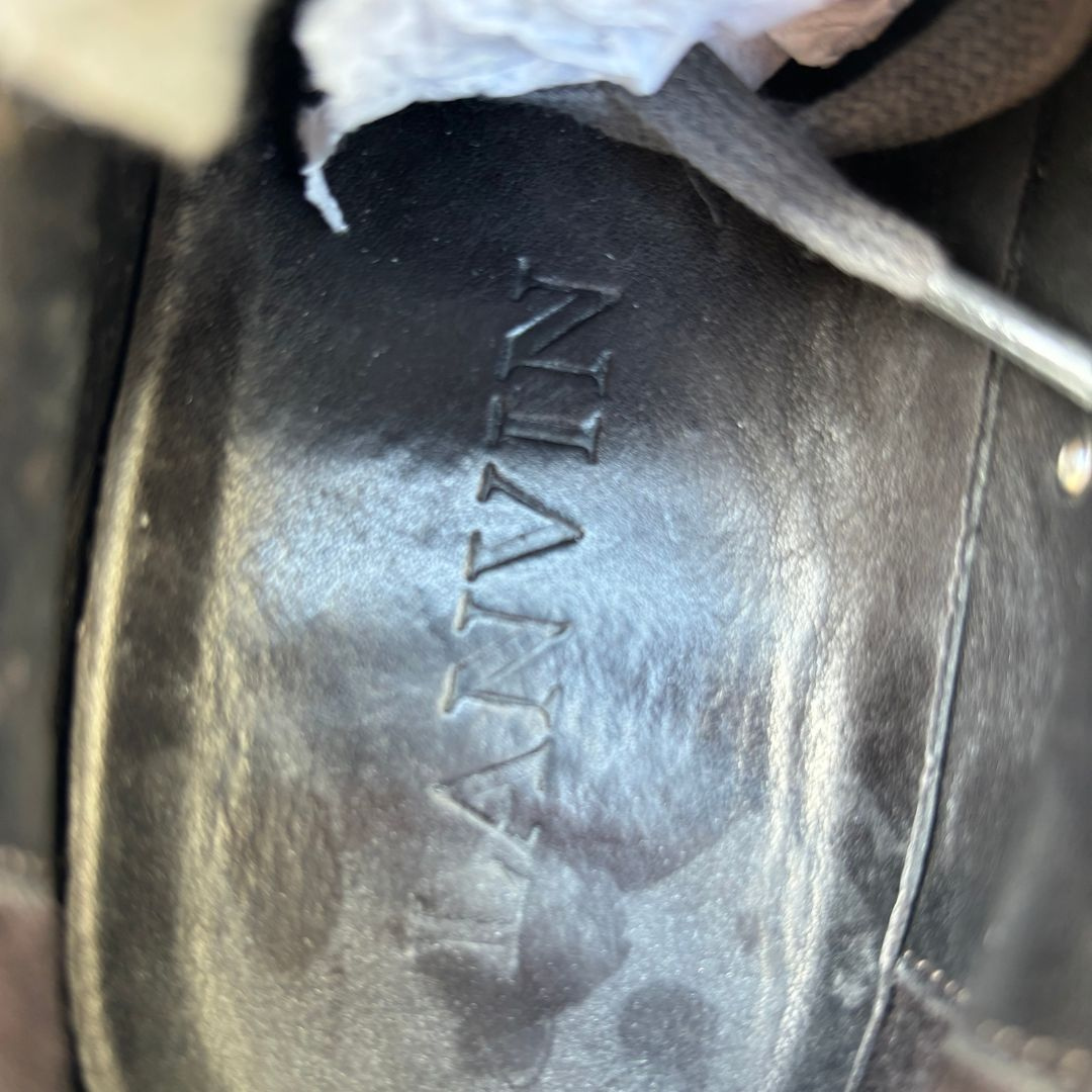 Lanvin Cap Toe Sneakers (Grey)