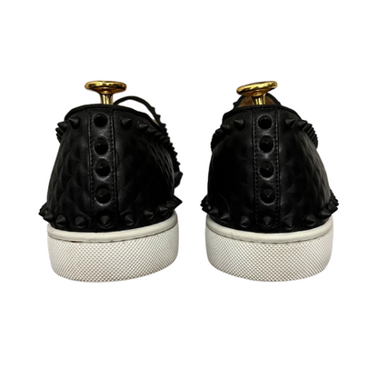 Christian Louboutin Louis Spike Loafer Sneakers (Black)