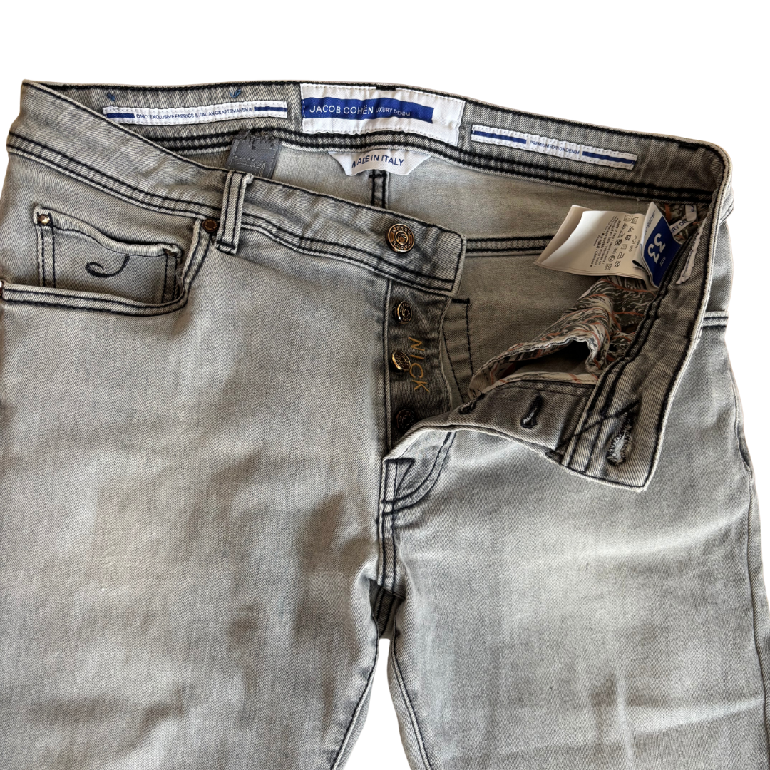 Jacob Cohën Nick Slim fit Jeans (Grey)