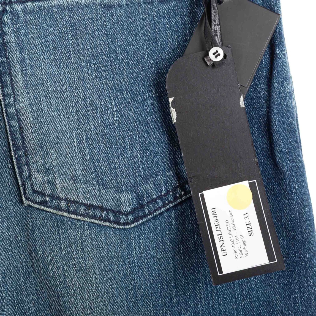 Kiton Napoli Slim Fit Limited Edition Jeans (Blue) (New) (Pair 07/12)