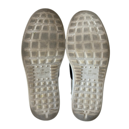 Valentino Garavani Open Sneakers (White Burgundy)