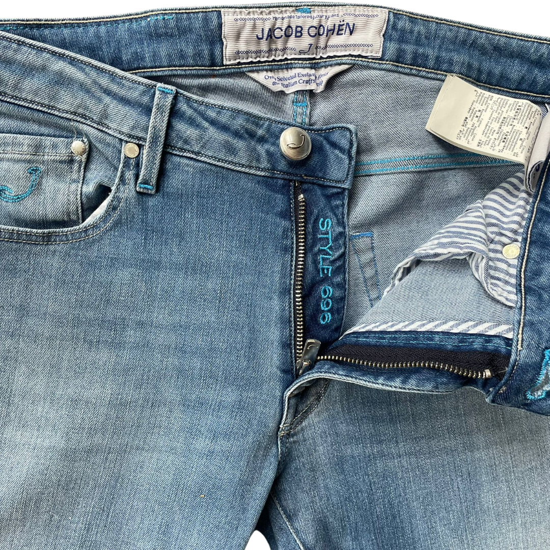 Jacob Cohën 696 Slim fit Jeans (Blue)