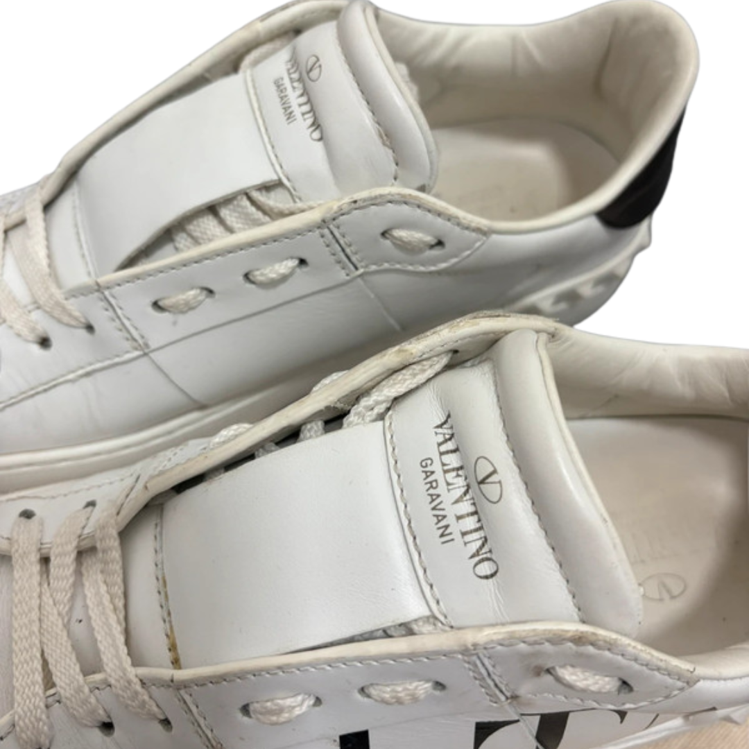 Valentino Garavani Open VLTN Sneakers (White) (Womens)