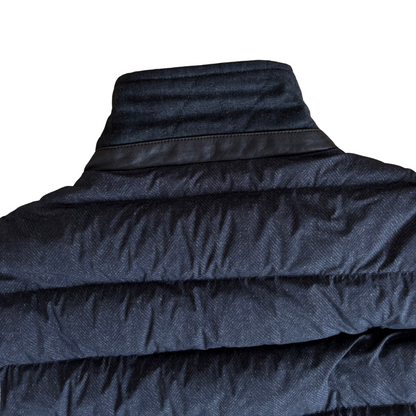 Moorer Quilted Down Jacket (Dark Grey)