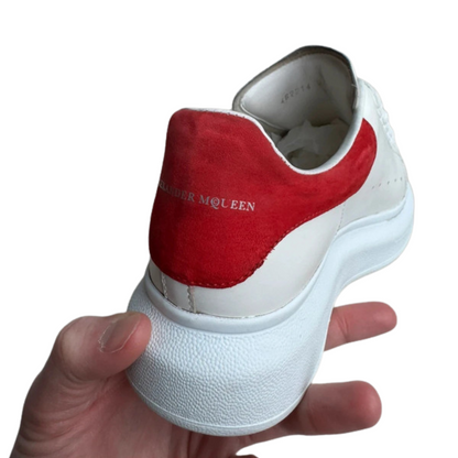 Alexander Mcqueen Sneakers (White Red) (Womens)