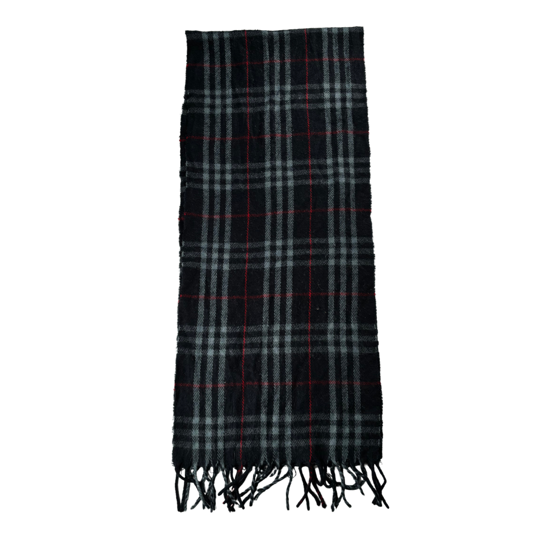 Burberry Scarf (Navy) (Vintage)