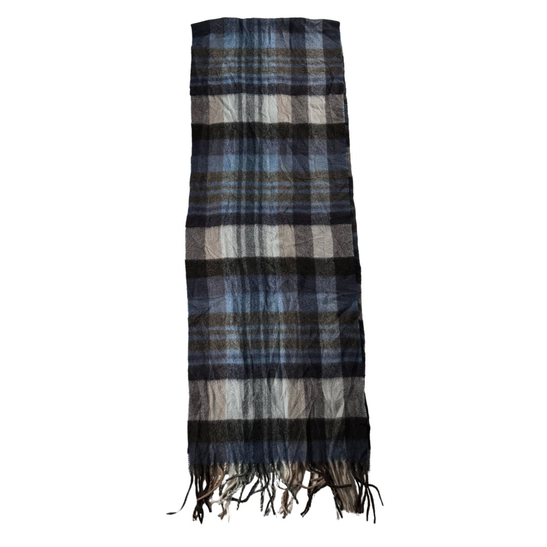 Burberry Scarf (Blue) (Vintage)