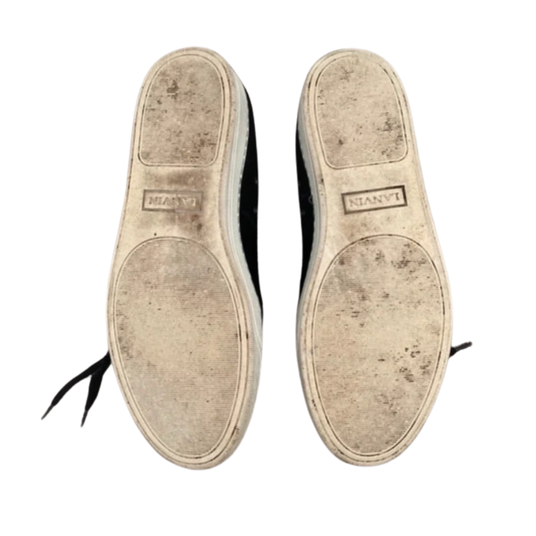 Lanvin Cap Toe Sneakers (Black)