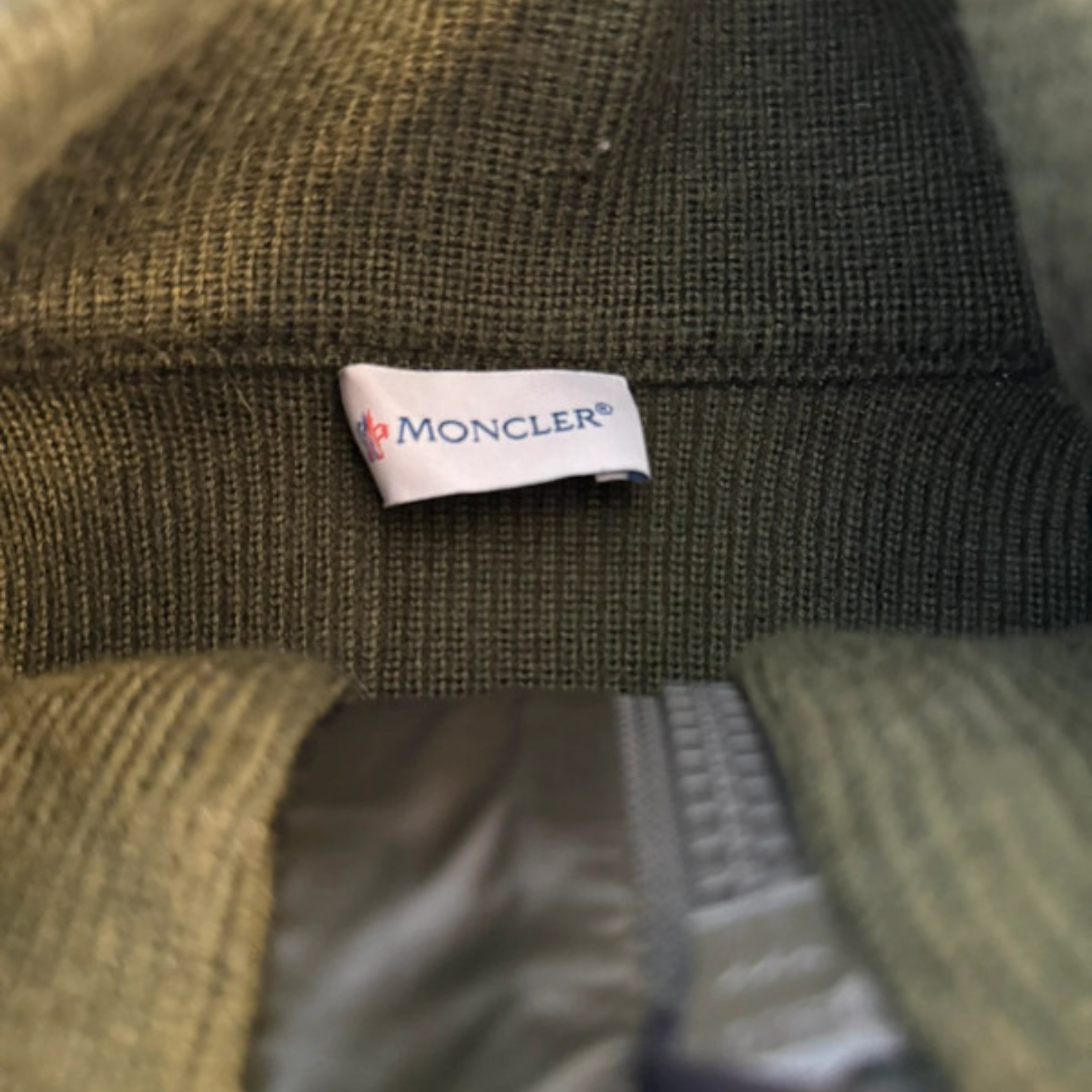 Moncler Maglione Tricot Cardigan Jacket (Dark Green)