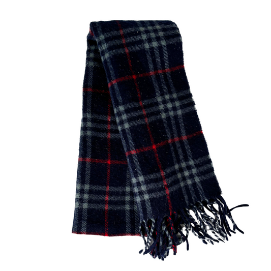 Burberry Vintage Scarf (Navy)