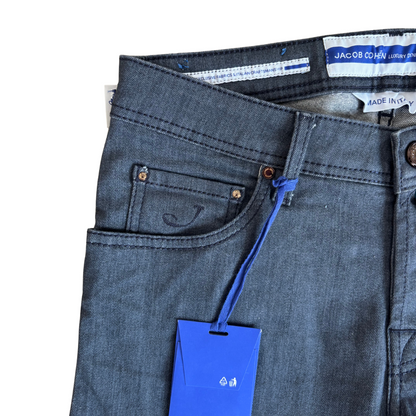Jacob Cohën Nick Slim Fit Jeans (Dark Grey) (New)