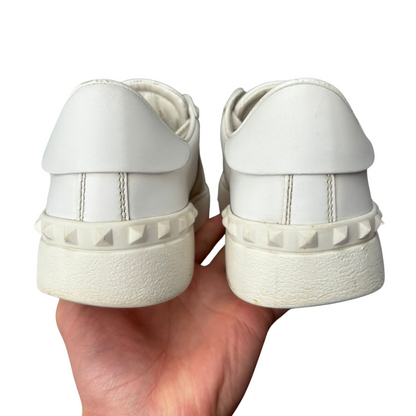 Valentino Garavani Open Sneakers (White Gold) (Women's)