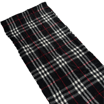 Burberry Scarf (Black) (Vintage)