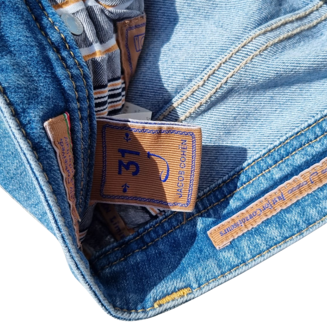 Jacob Cohën 622 Limited Edition Slim fit Jeans (Navy Blue)