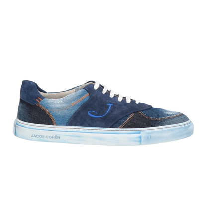 Jacob Cohën Dreamer Low Top Sneakers (Navy) (New)