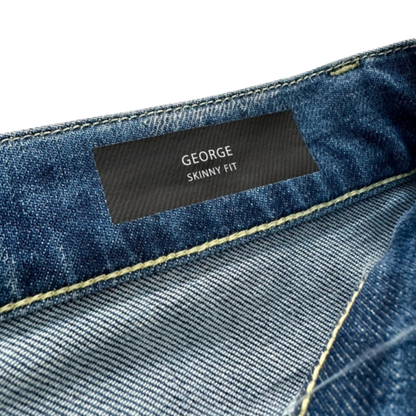 Dondup George Skinny Fit Jeans (Navy) (New)