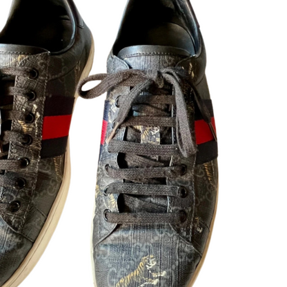 Gucci Ace Sneakers (Black)