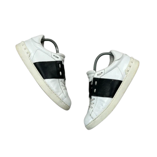 Valentino Garavani Open Sneakers (White Black)