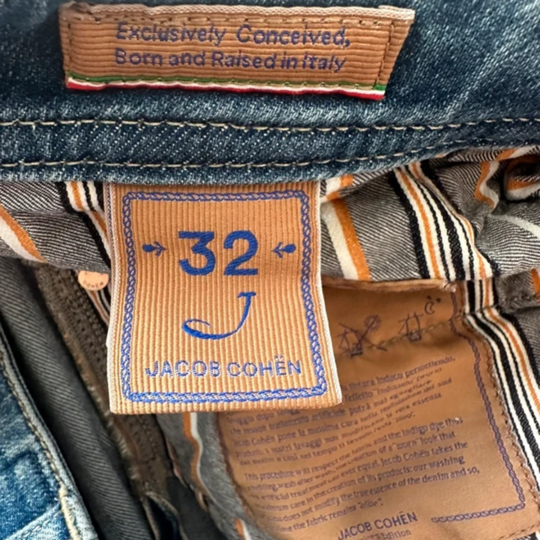 Jacob Cohën 622 Limited Edition Slim fit Jeans (Navy)