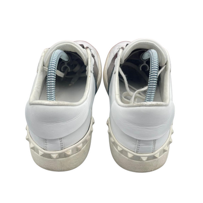 Valentino Garavani Open Sneakers (White Bronze) (Womens)