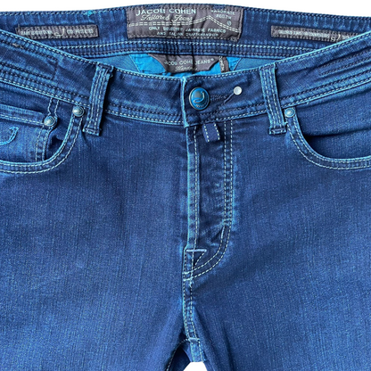 Jacob Cohën 688 Special Edition Slim Fit Jeans (Navy)