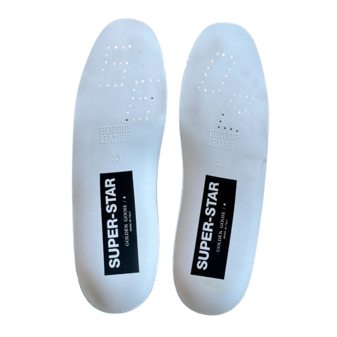 Golden Goose Superstar Sneakers (Multi/White)