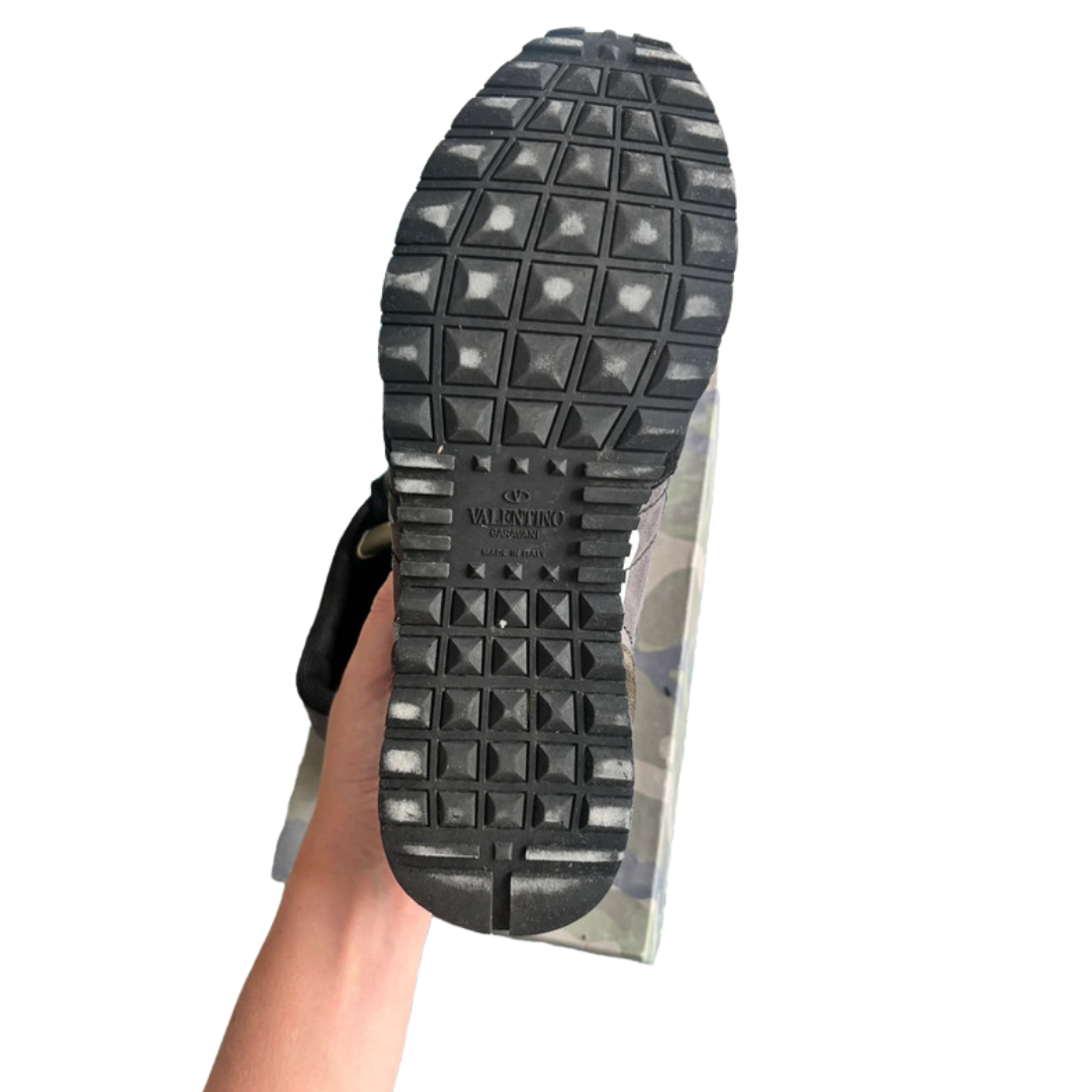 Valentino Garavani Rockrunner Sneakers (Black Camo)