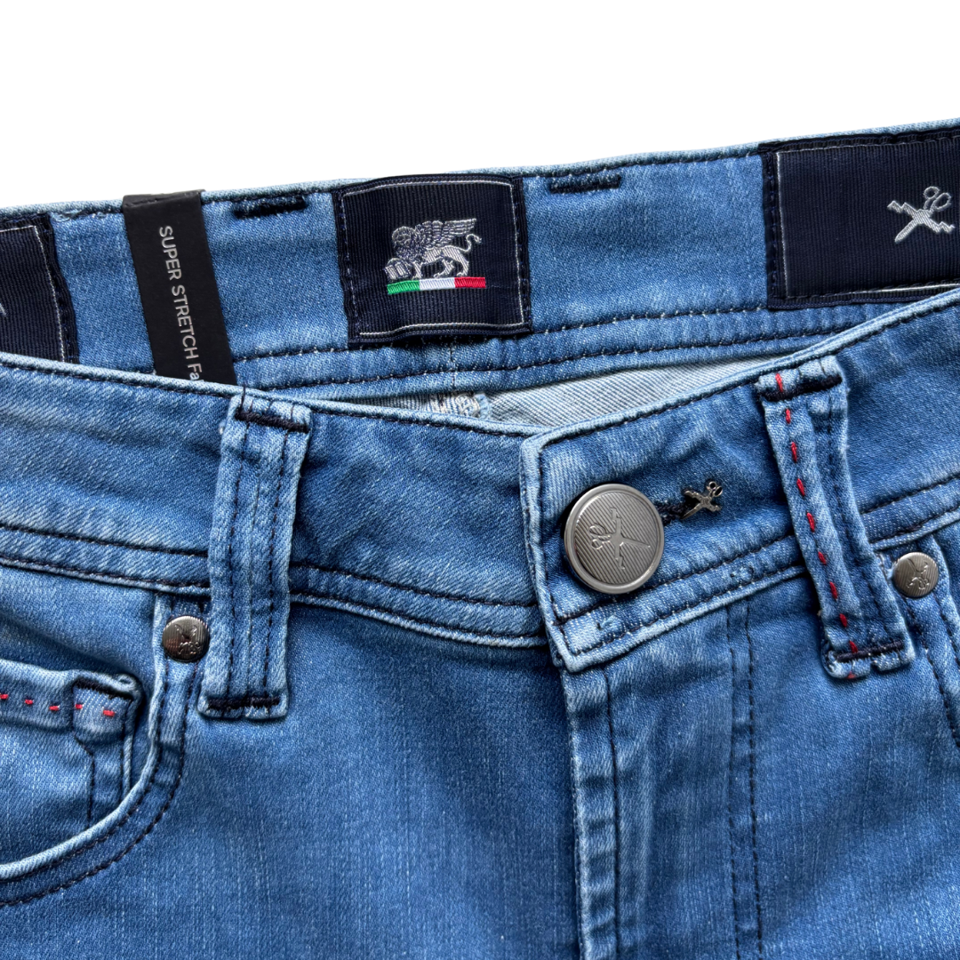 Tramarossa Michelangelo Slim-fit Jeans (Blue) (New)