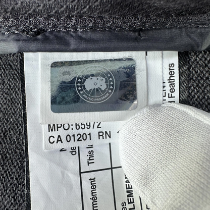 Canada Goose Hybrid Cardigan Jacket (Dark Grey)
