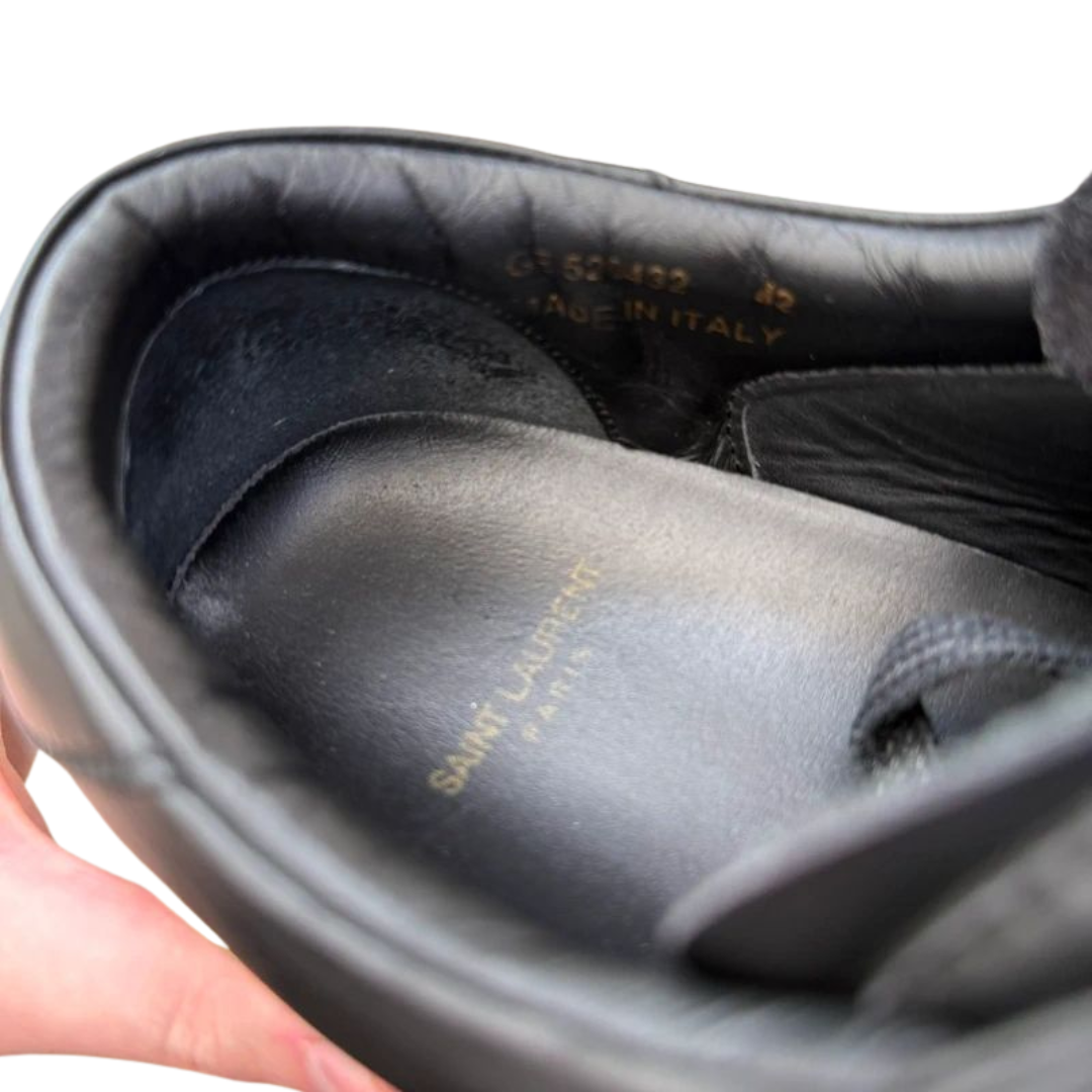 Saint Laurent SL 06 Sneakers (Black)